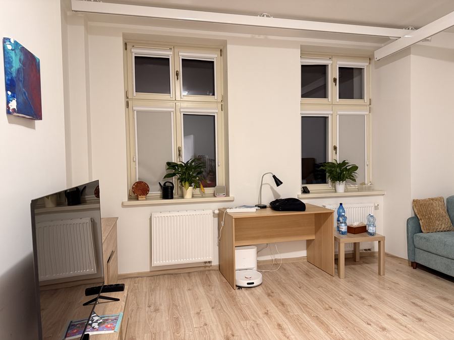 Wnętrze mieszkania treningowego – widok pokoju