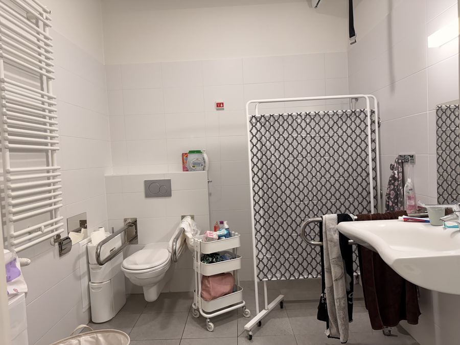 Wnętrze mieszkania treningowego – sypialnia
