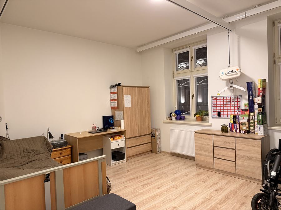 Wnętrze mieszkania treningowego